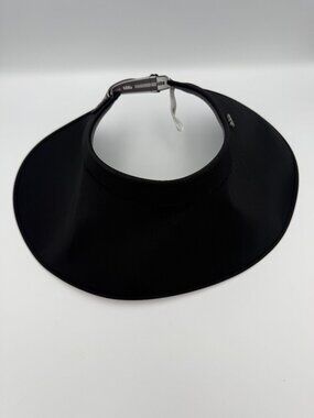 Beneunder UV Protection Foldable Wide Brim Sun Visor Hat Black